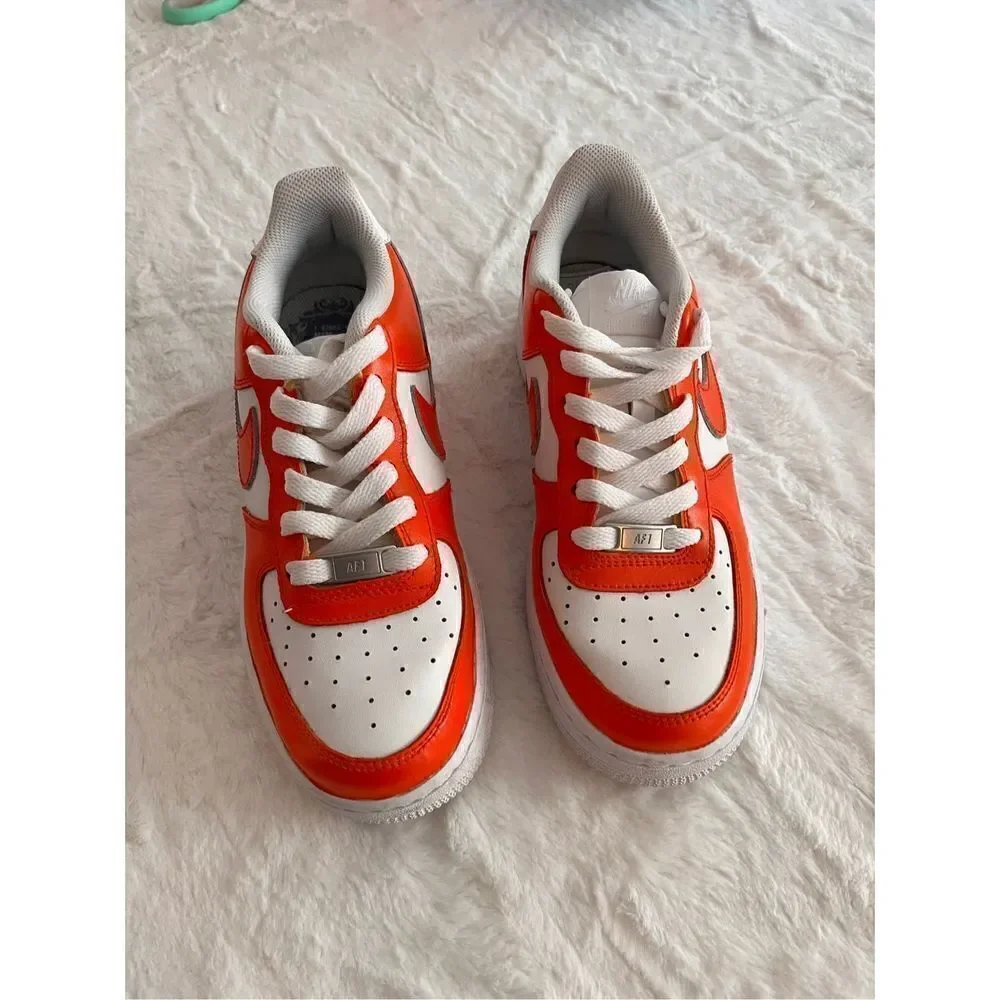 Custom Painted Nike Air Force 1 Size 6Y